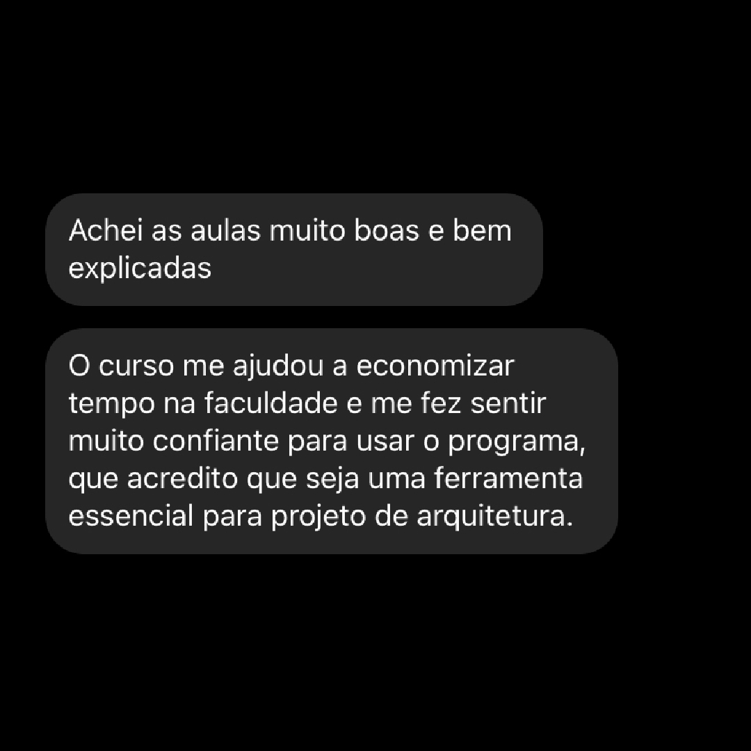 Depoimento de aluno da Curva