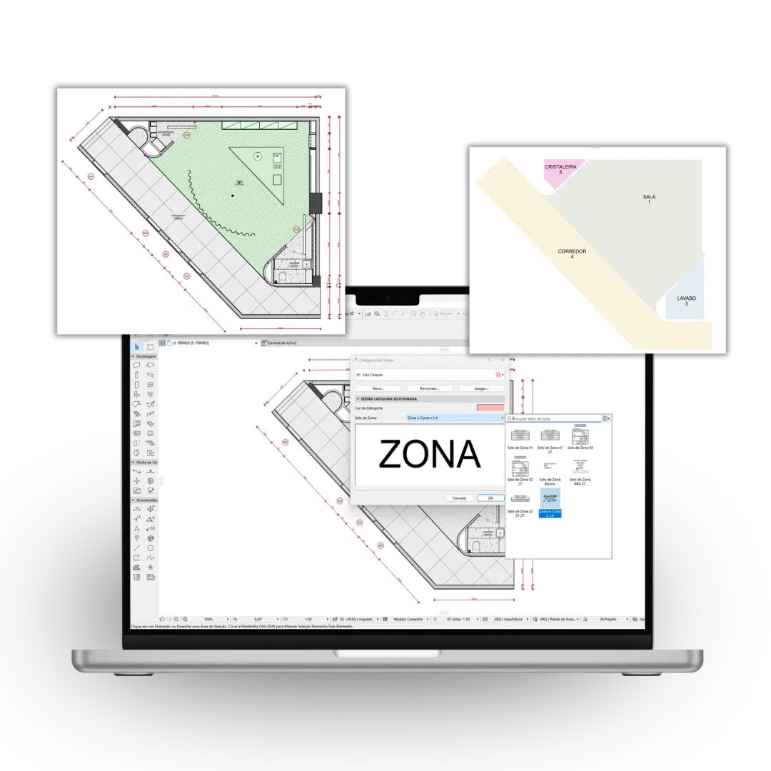 Selo de zona da Curva