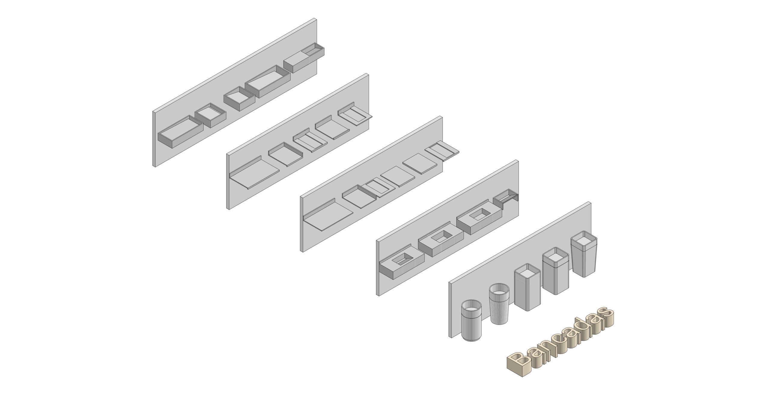 Bancadas 3D
