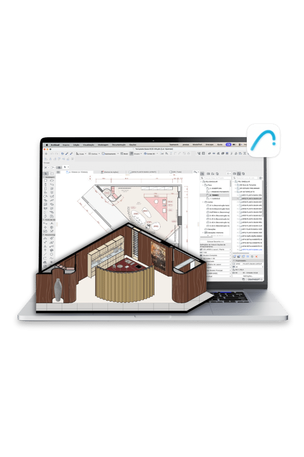 Template de Archicad A Curva + FEU